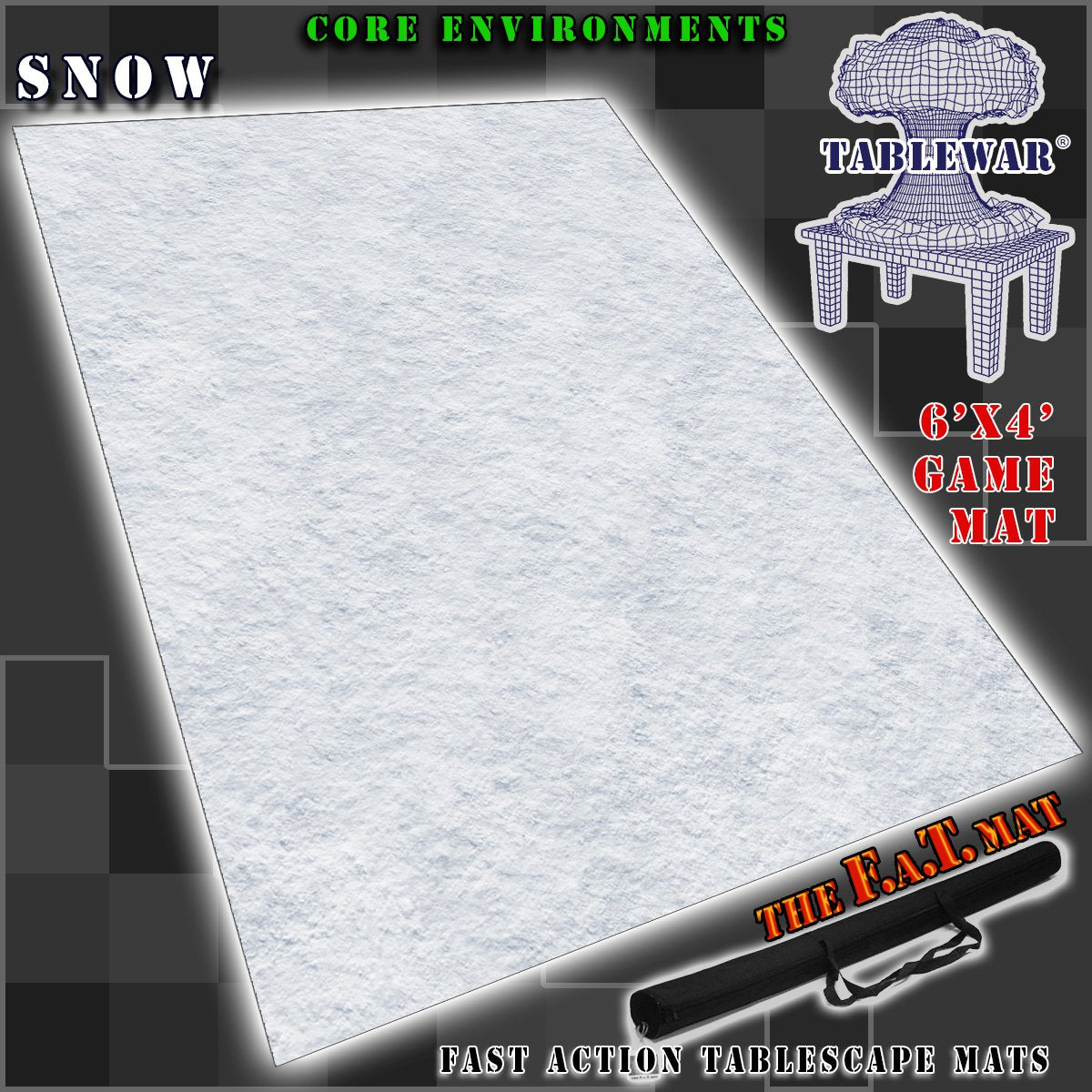 FAT MATS : Environnement de base Neige 6X4
