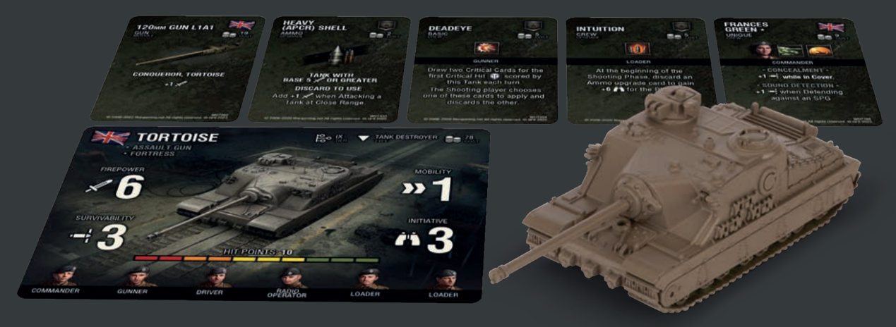 World of Tanks Miniatures Game: British Tortoise