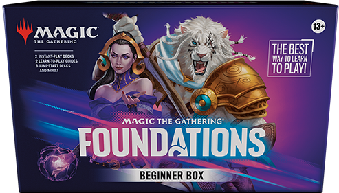 Coffret de démarrage pour apprendre à jouer à Magic: The Gathering Foundations