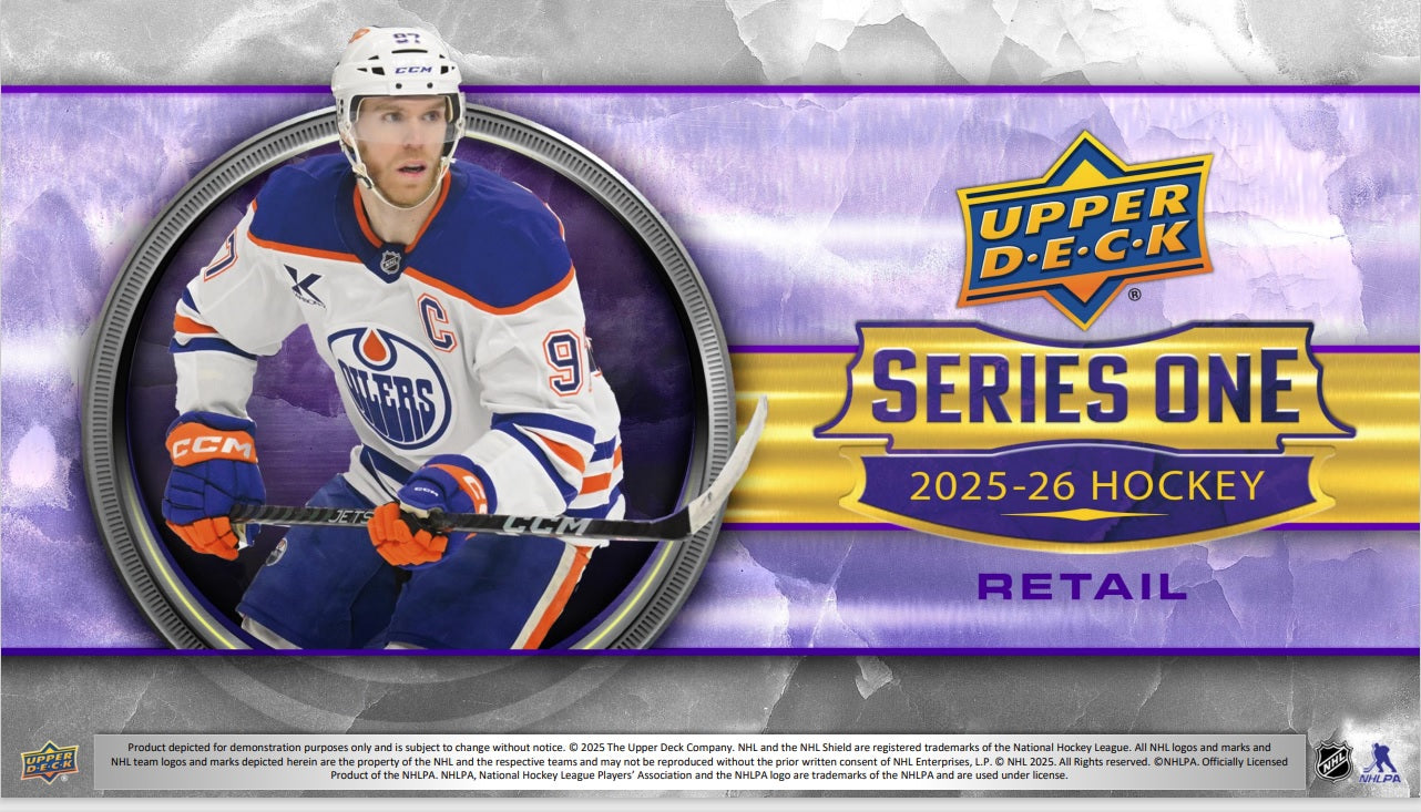 Blaster de hockey Upper Deck Série 1 2025/2026