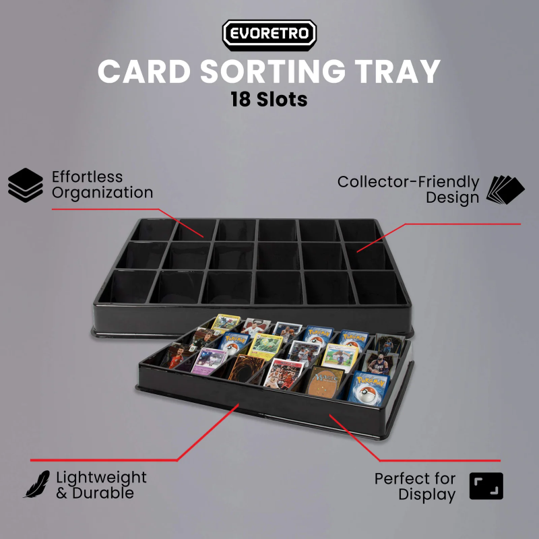 Card Sorting Tray - 18 Slots