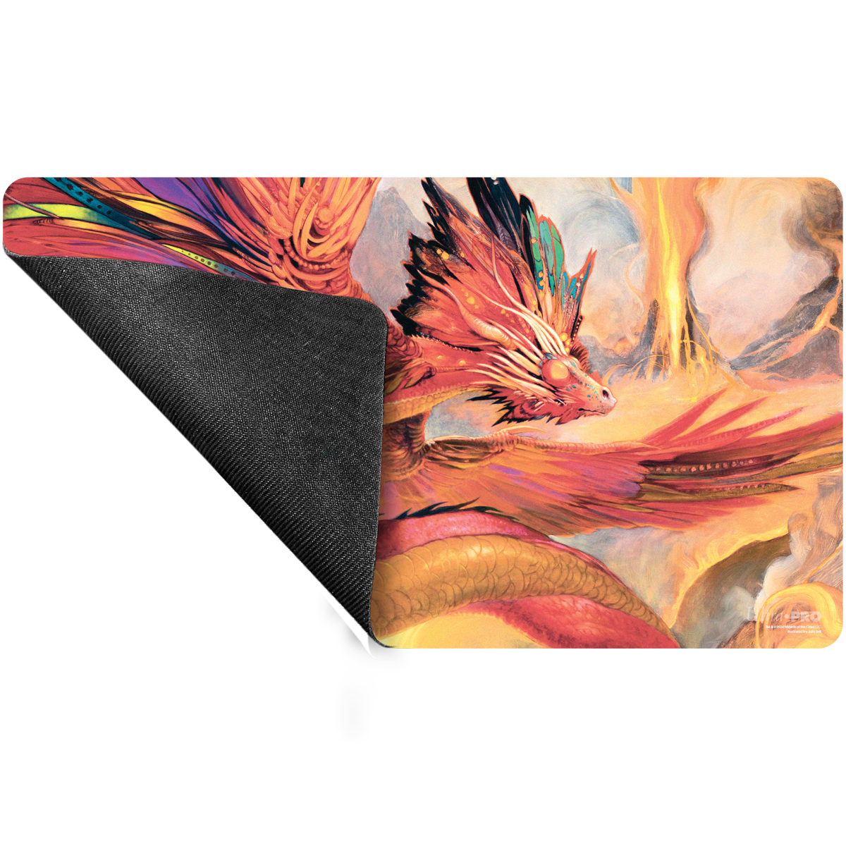 Tapis de jeu Magic: The Gathering - Secret Lair Julie Bell Shivan Dragon