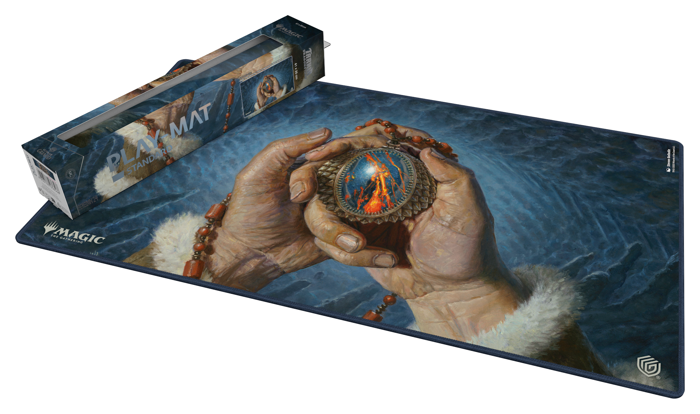 Tapis de jeu Magic: The Gathering Tarkir Dragonstorm - Mox Jasper