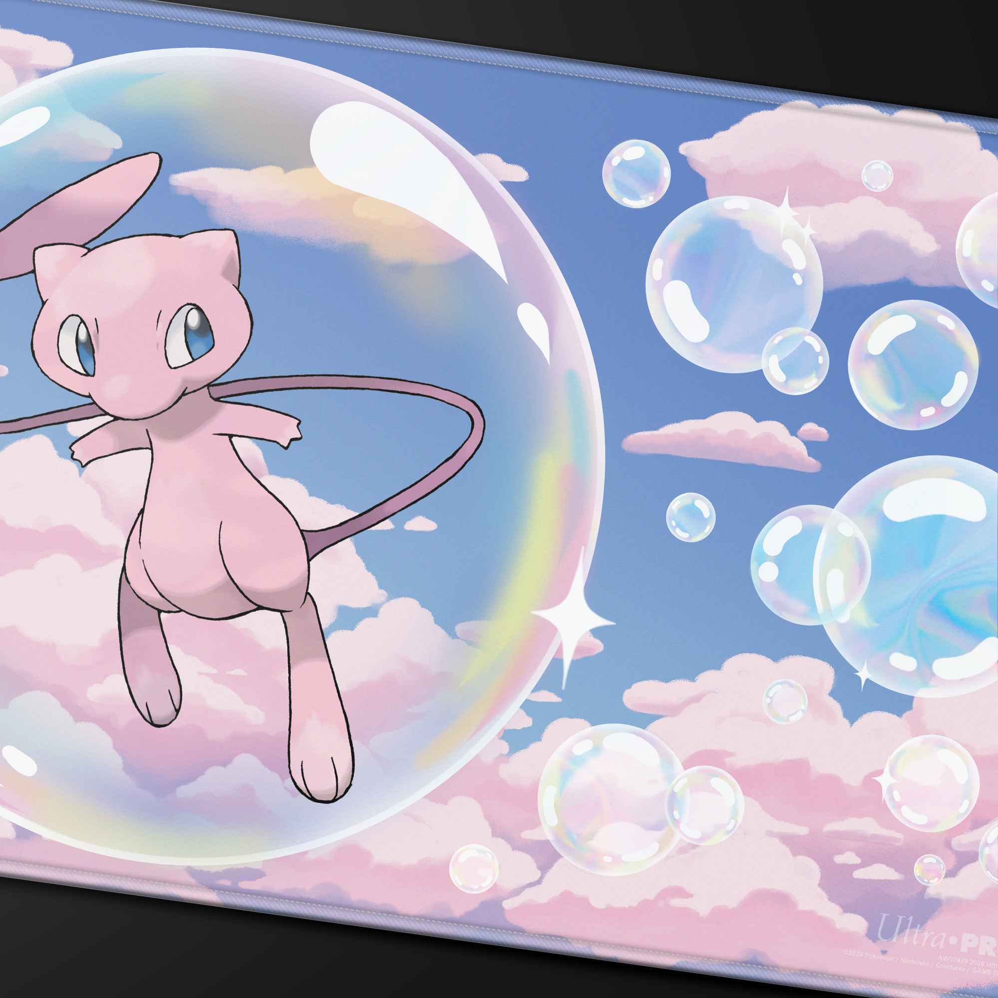 Pokemon Playmat Mew Mythical Foil