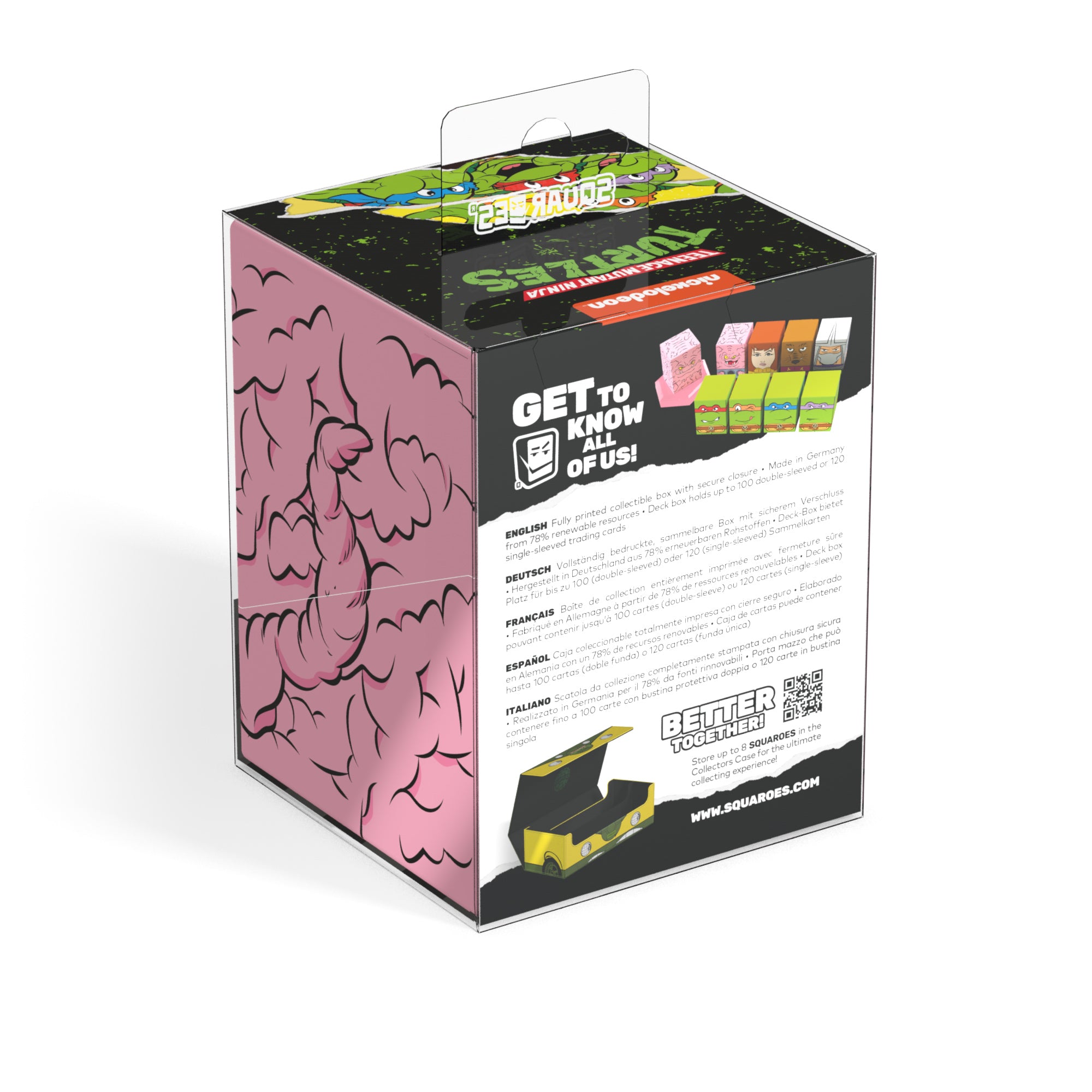 Tortues Ninja de Squaroes - Krang (Rare)