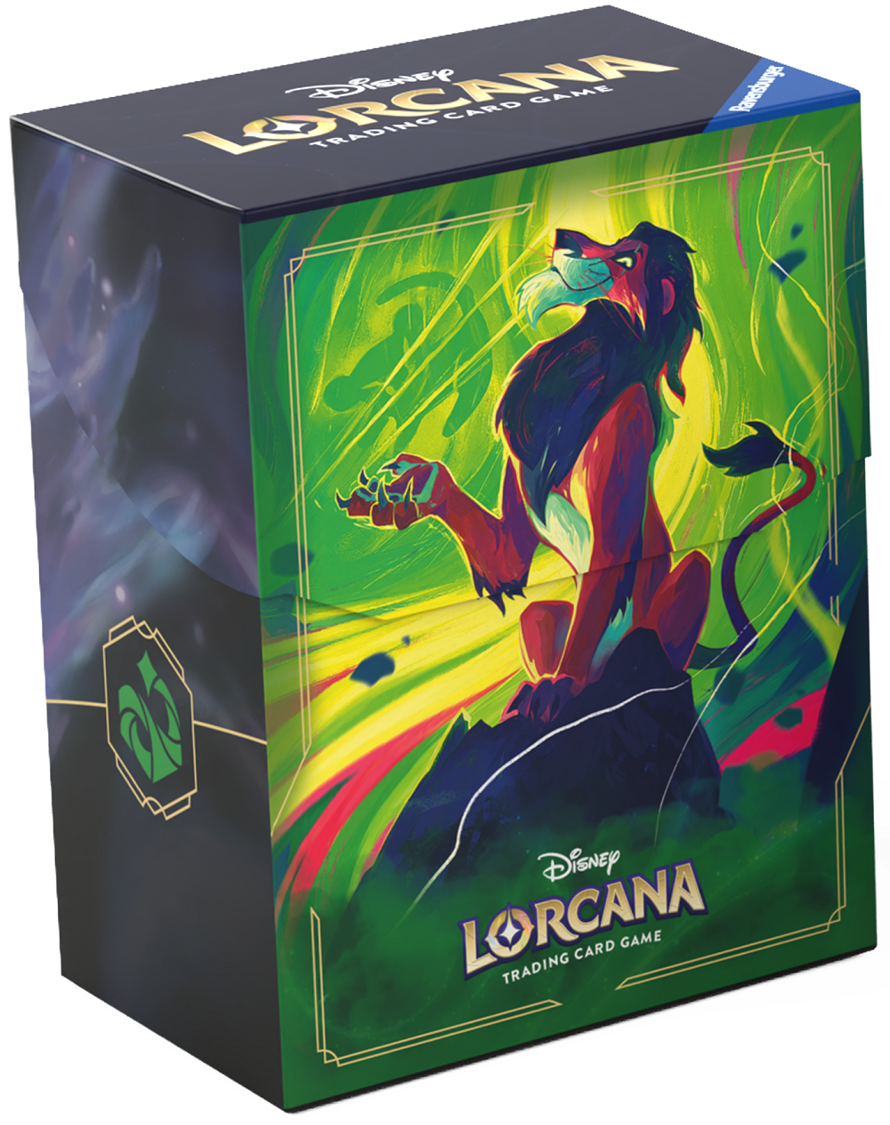 Disney Lorcana: Azurite Seas Deck Box - Scar