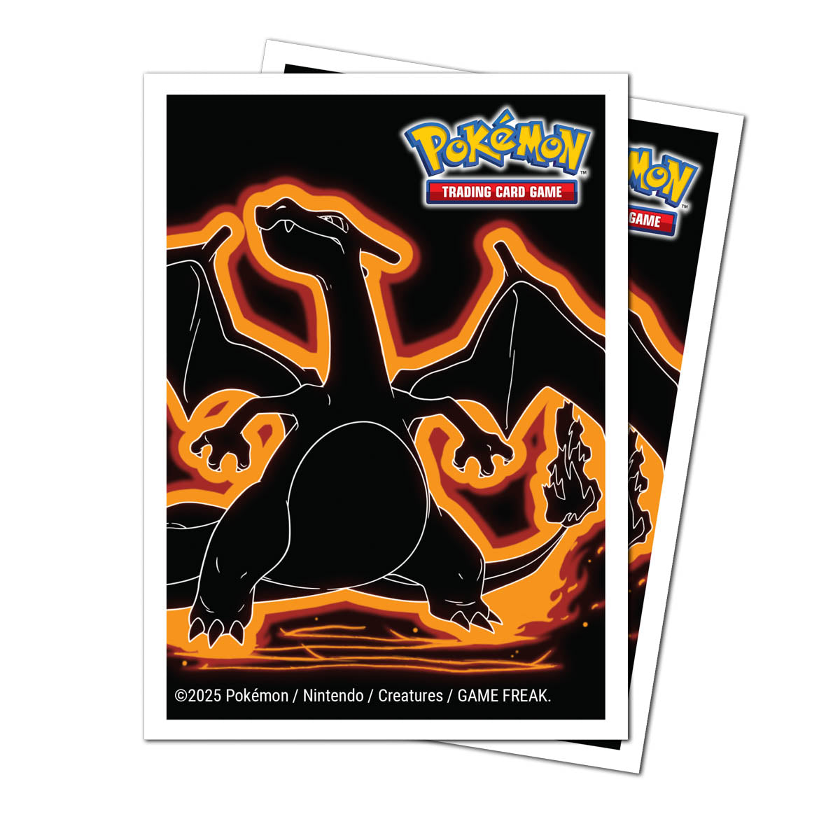 Apex Deck Protector Sleeves: Pokemon Neon Kanto Charizard 105CT