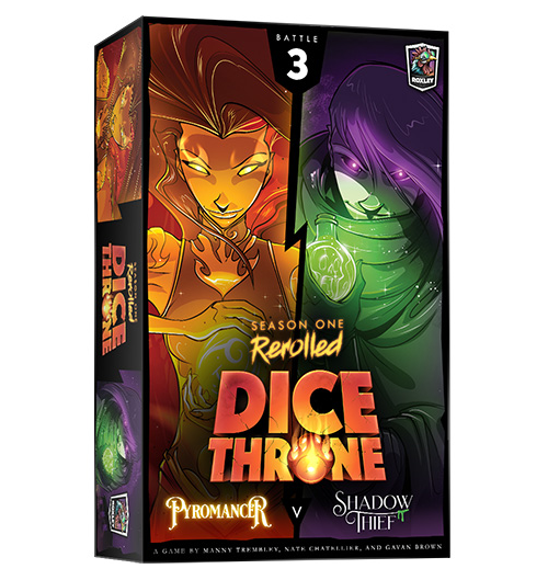 Dice Throne: Season one Rerolled Box 3 Pyro v Shadow Thief (English)