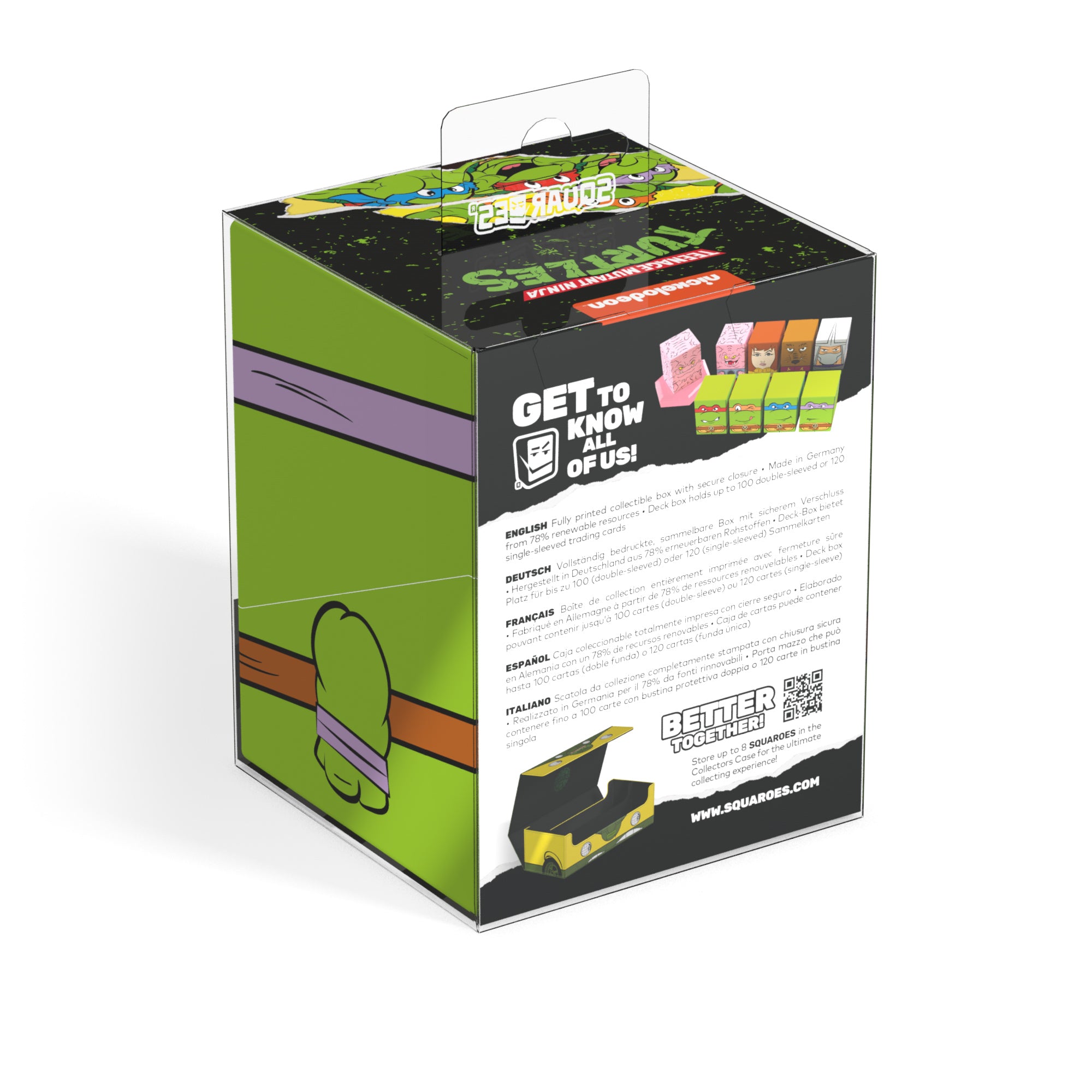 Tortues Ninja - Squaroes - Donatello