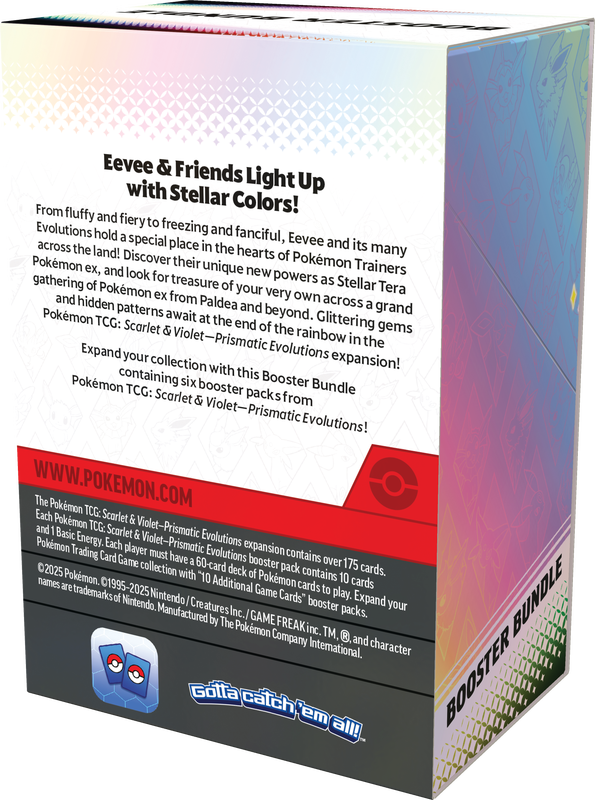 Pokemon TCG: SV8.5 Prismatic Evolutions Booster Bundle