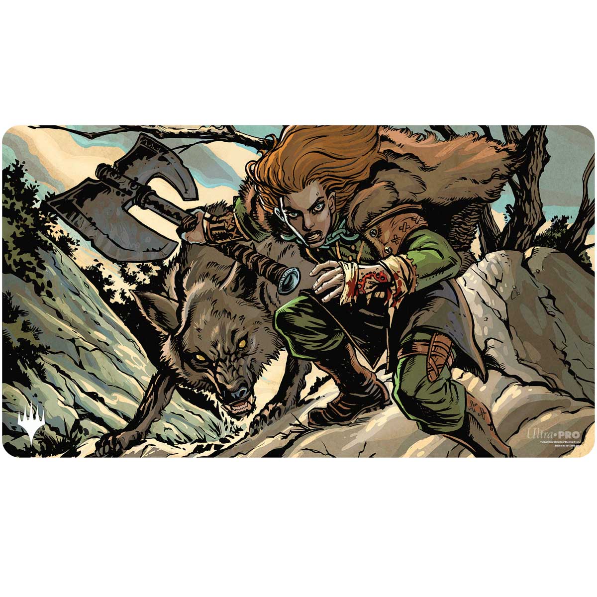 Magic: The Gathering Playmat - Innistrad Remastered: Double Sided Multi Mythic Huntmaster of the Fells