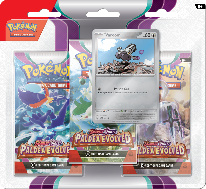 Pokémon TCG : Blister SV2 Paldea Évolué