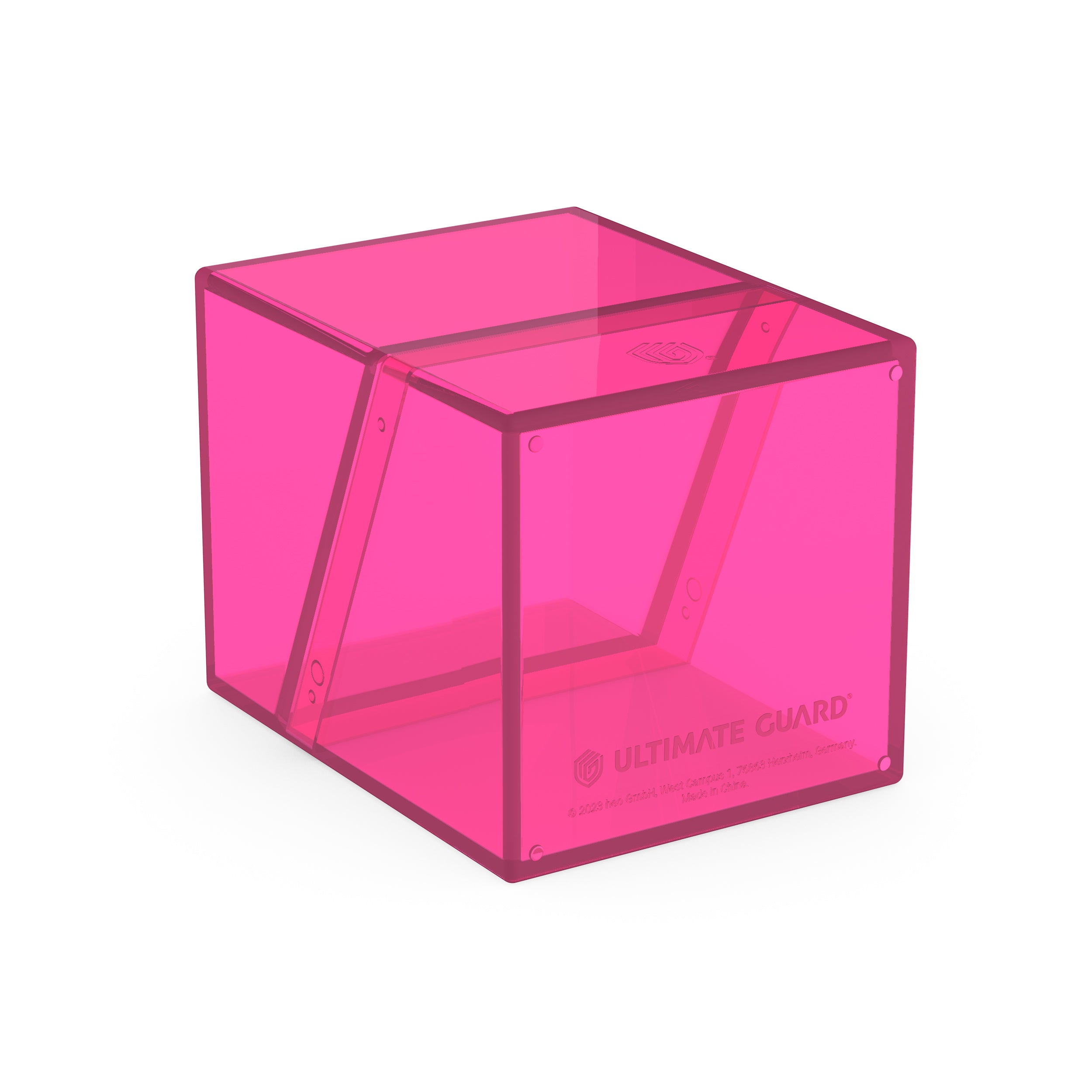 Coffret de rangement Boulder 100+ en rhodonite transparente