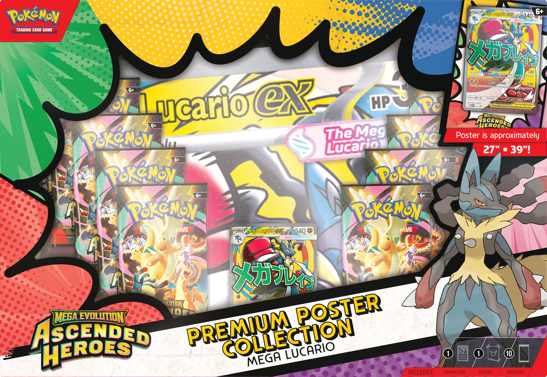 Pokemon TCG: ME02.5 Ascendant Heroes Premium Poster Collection