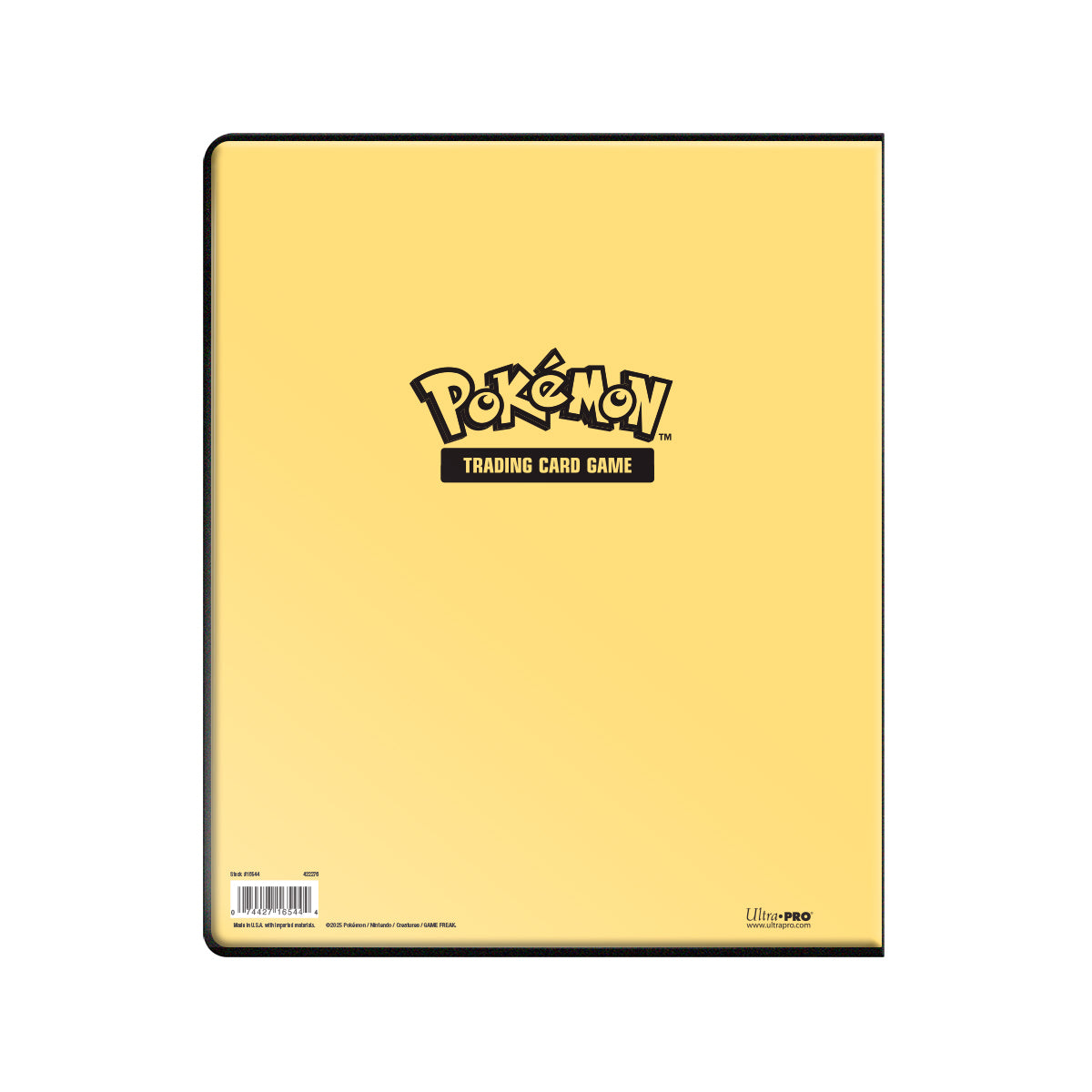 Classeur à 9 pochettes Portfolio Pokémon Pikachu 2025
