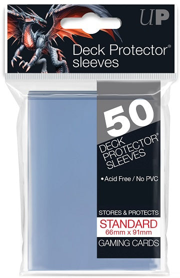 D-Pro Sleeves 50CT: Clear