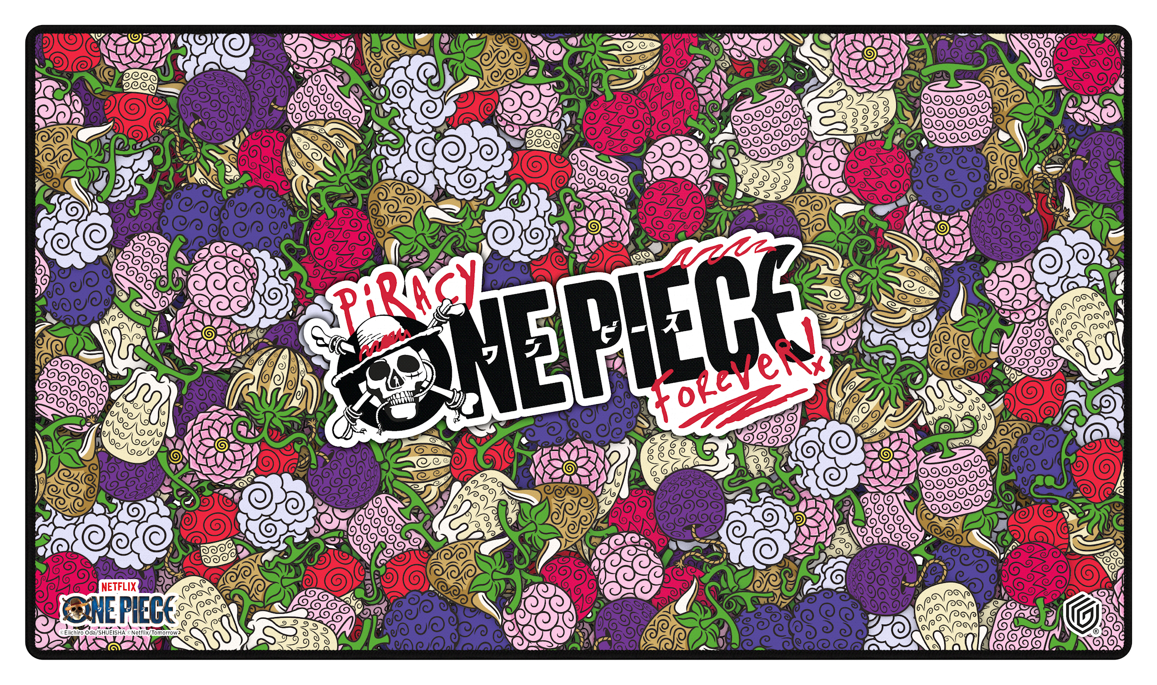 One Piece Playmat: Devilfruit Pattern