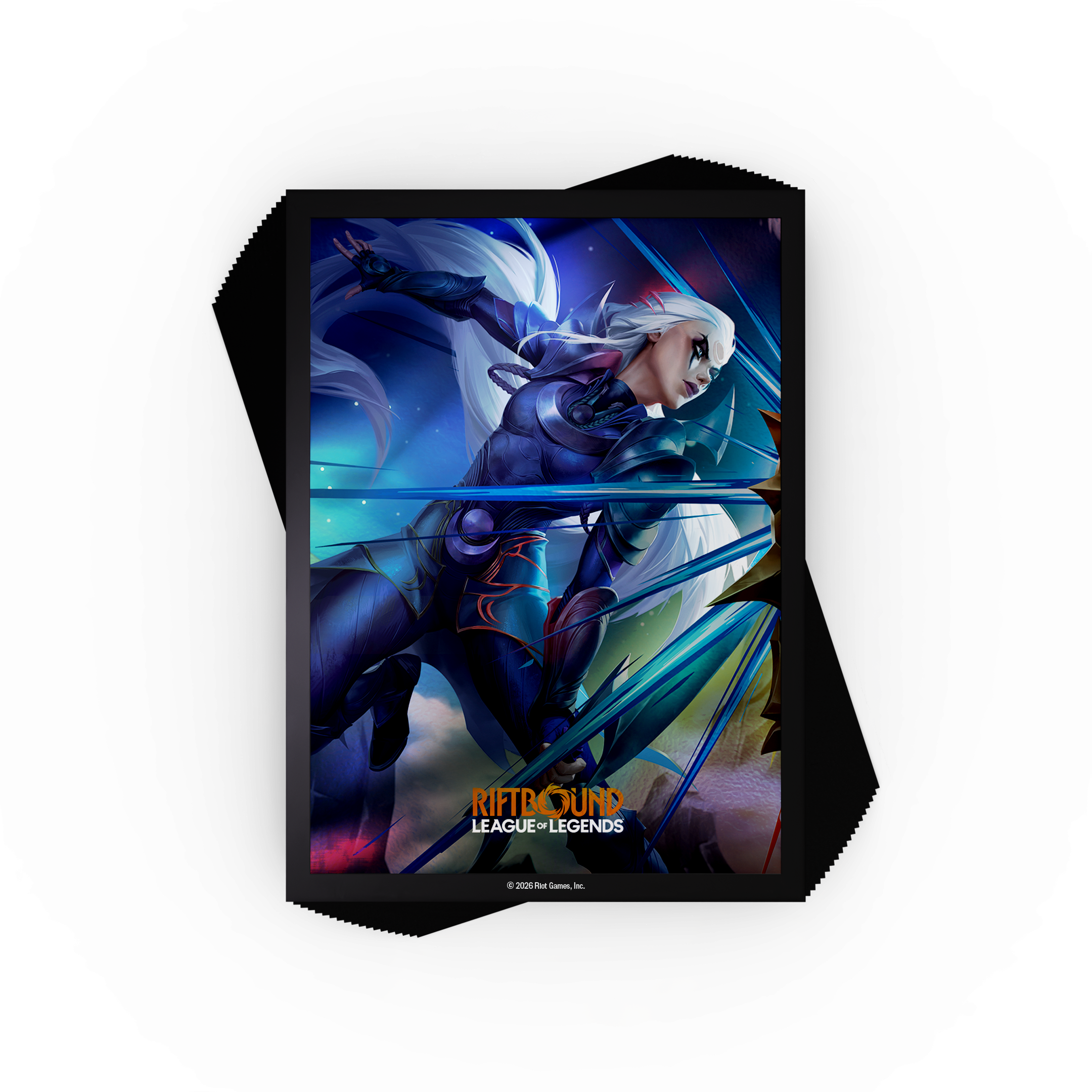 Riftbound TCG: Vendetta Art Sleeves - #3 Diana vs Leona 100CT (Pre-Order)