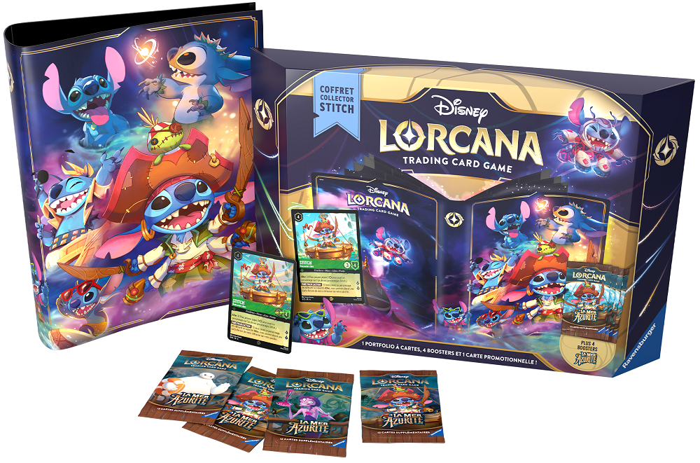 Disney Lorcana : Coffret Cadeau Azurite Sea (Français)