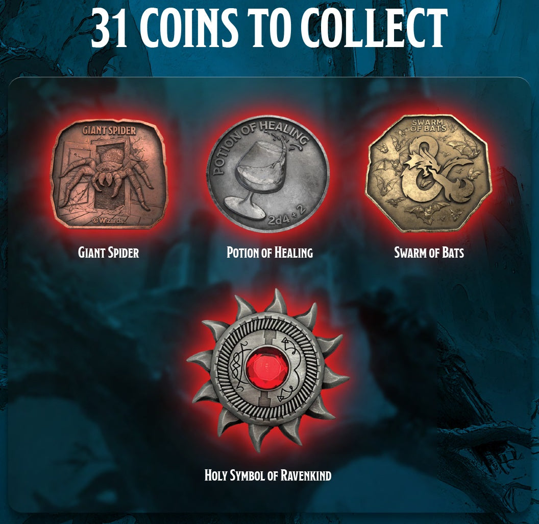 DND Castle Ravenloft Treasure Pack
