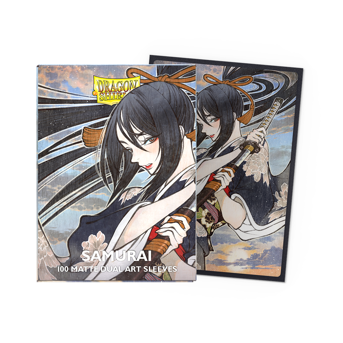 Pochettes Dragon Shield Matte Dual Art Samurai 100CT