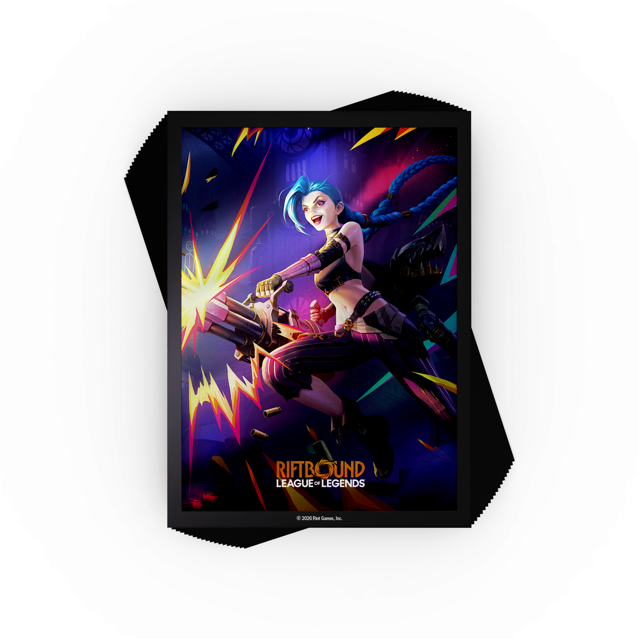 Riftbound TCG: Vendetta Art Sleeves - #1 Vi vs Jinx 100CT (Pre-Order)