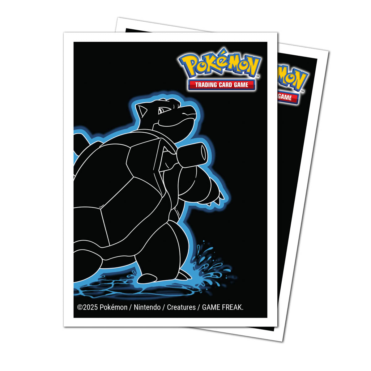Apex Deck Protector Sleeves: Pokemon Neon Kanto Blastoise 105CT