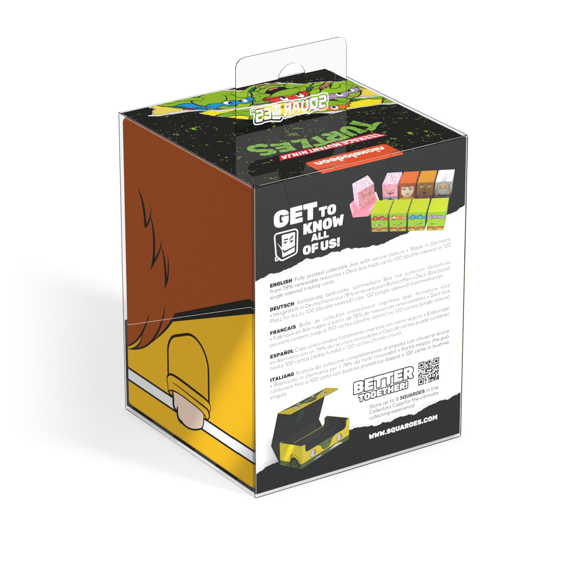 Squaroes Tortues Ninja - Avril