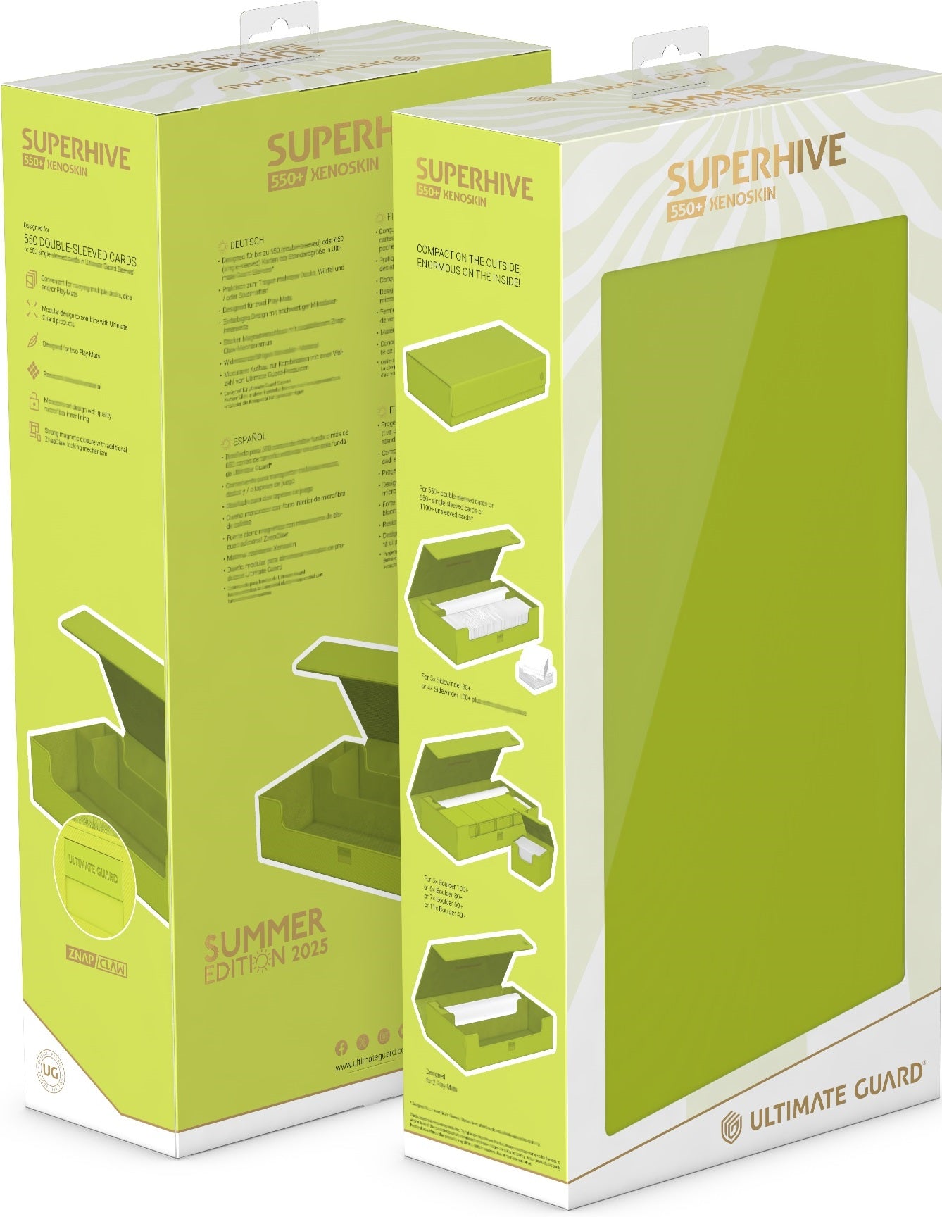 Étui pour deck Superhive 550+ Édition Été Citron Vert