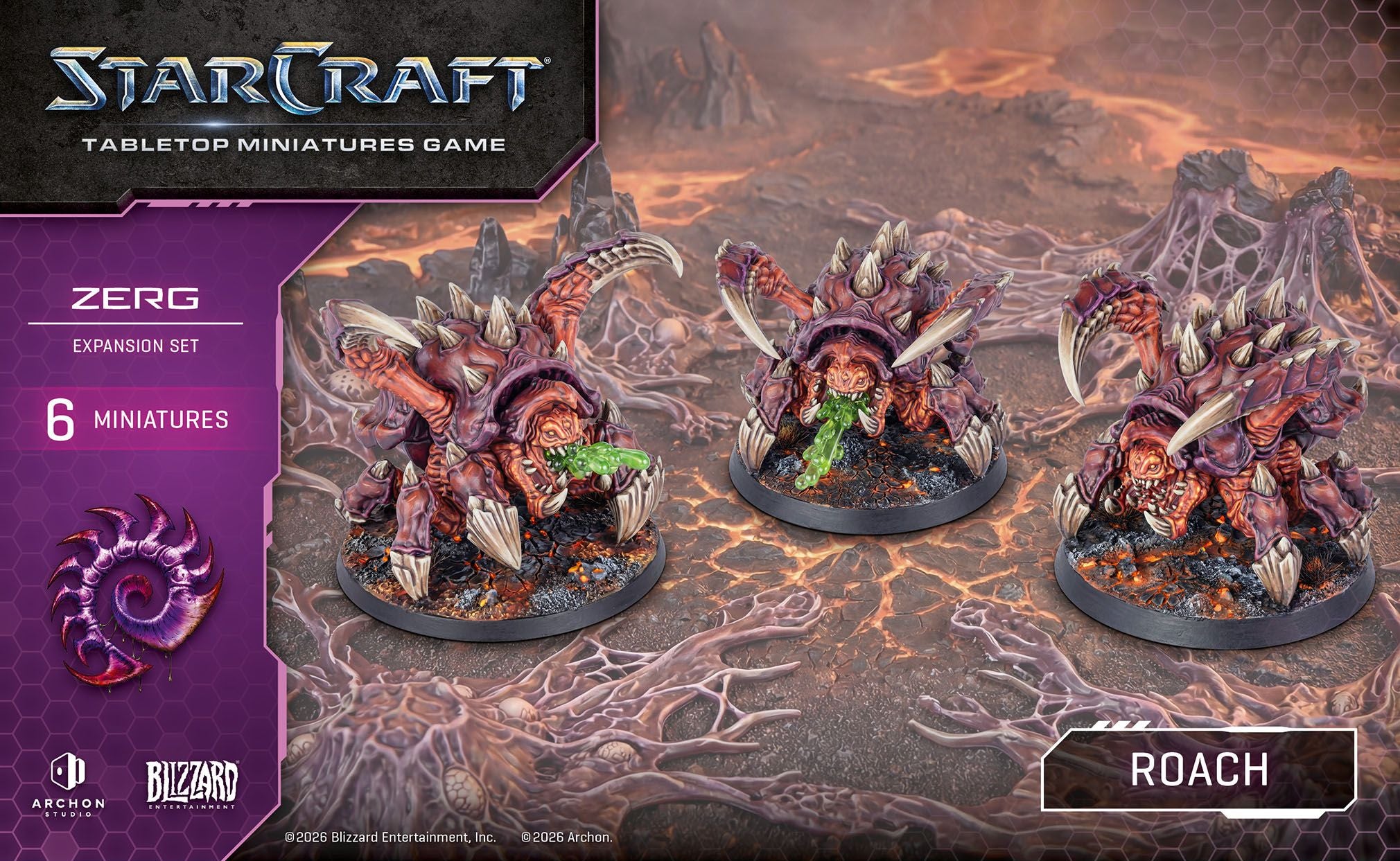 Starcraft: Zerg - Roach Expansion Set (Pre-Order)