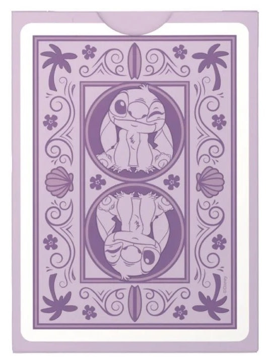 Disney Stitch Purple Playing Cards