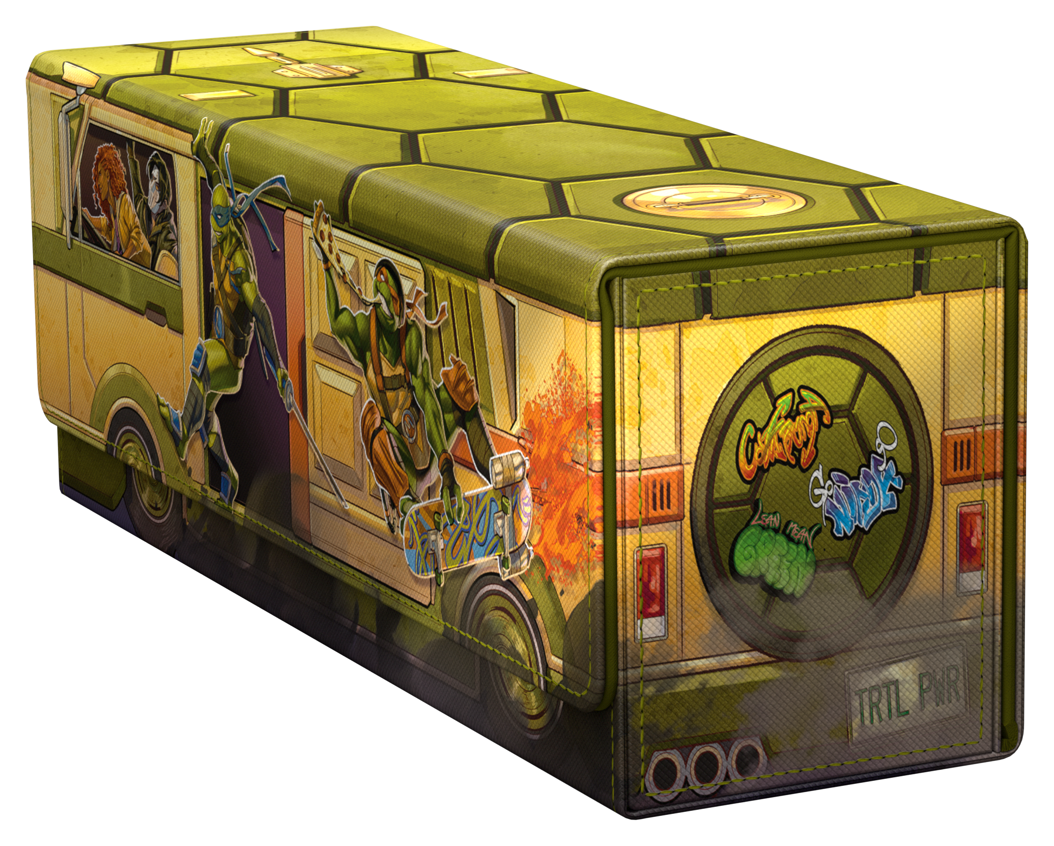 Deck Case Arkhive 400+ Xenoskin Magic The Gathering Teenage Mutant Ninja Turtles - Turtle Van