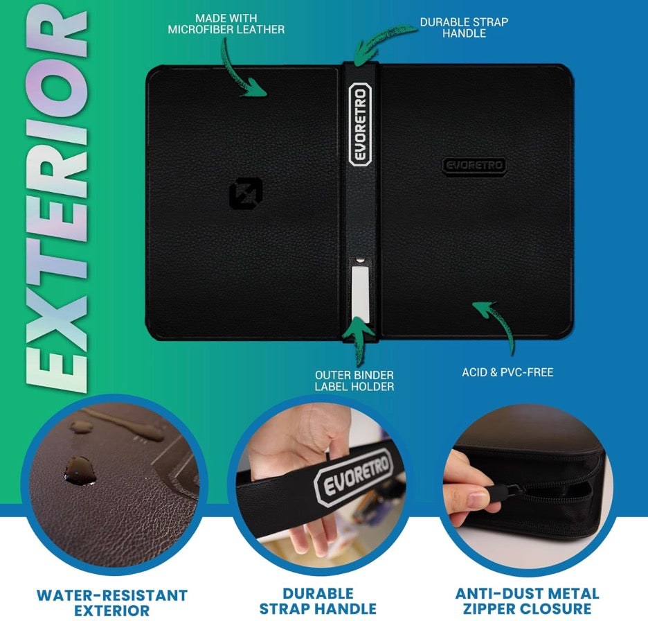 Shield+ Compact 96 Topload Card Binder - Black