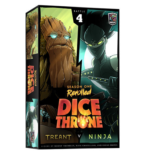 Dice Throne: Season one Rerolled Box 4 Treant v Ninja (English)