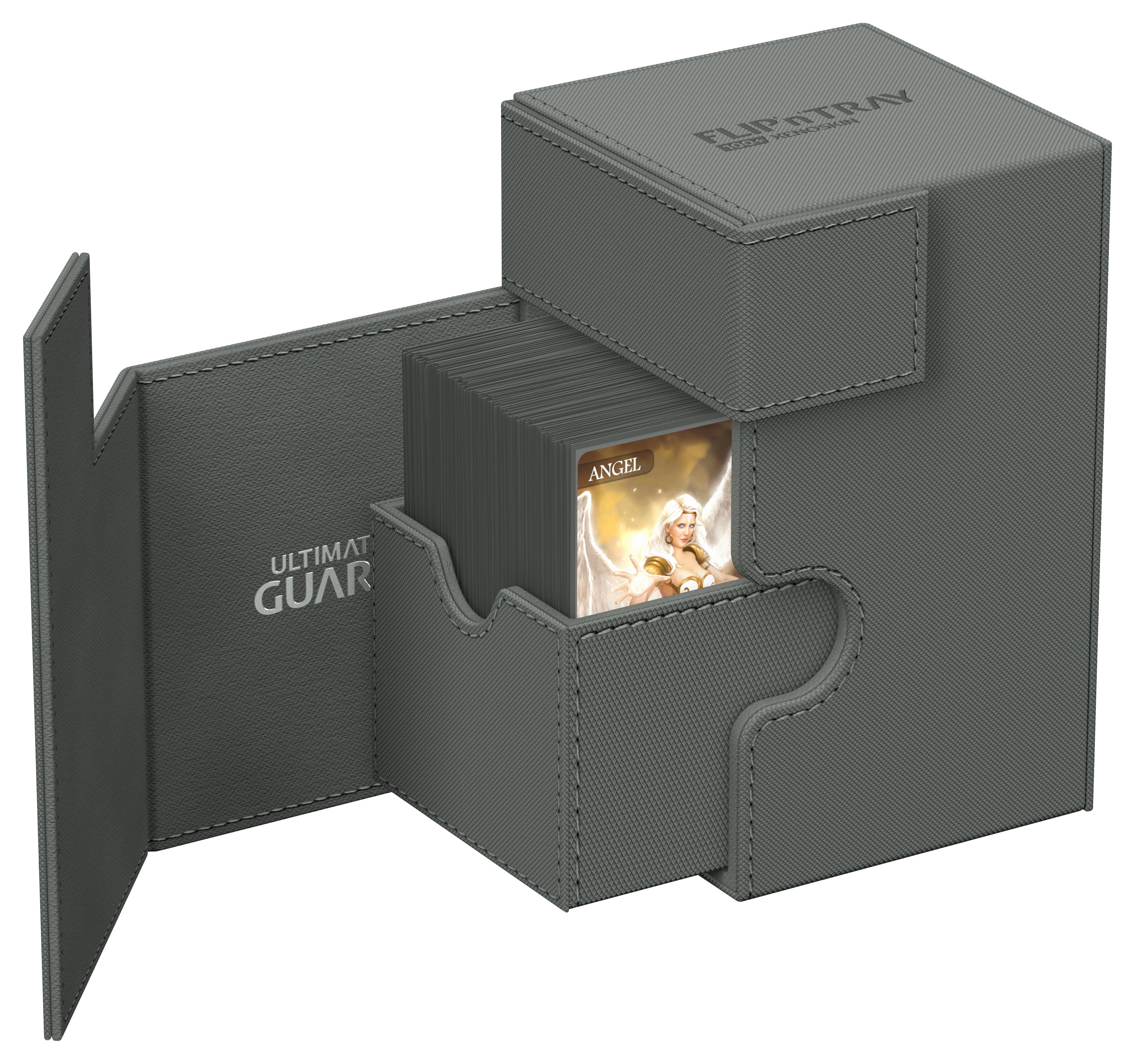 Étui de rangement Flip'n'Tray Mono-Couleur 100+ Gris