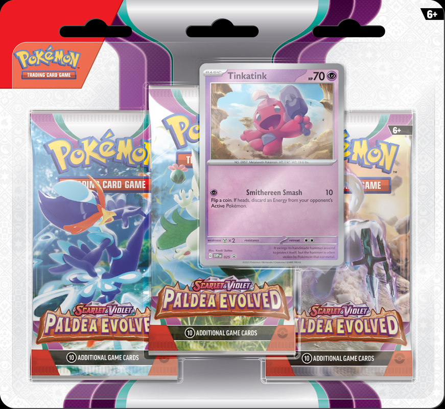 Pokémon TCG : Blister SV2 Paldea Évolué