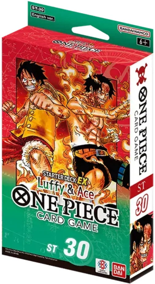 One Piece TCG: ST30 Starter Deck EX: Luffy & Ace (Pre-Order)
