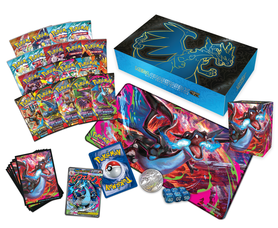 Pokemon TCG: Charizard X EX Ultra-Premium Collection
