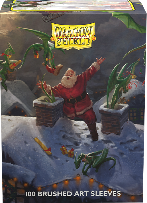 Dragon Shield Brossé Art : Noël 2023 100CT