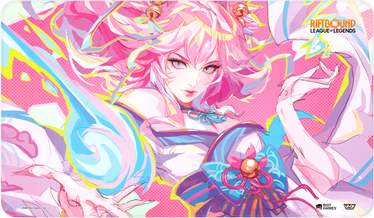 Riftbound TCG: Spiritforged Art Playmat - Spirit Blossom Ahri