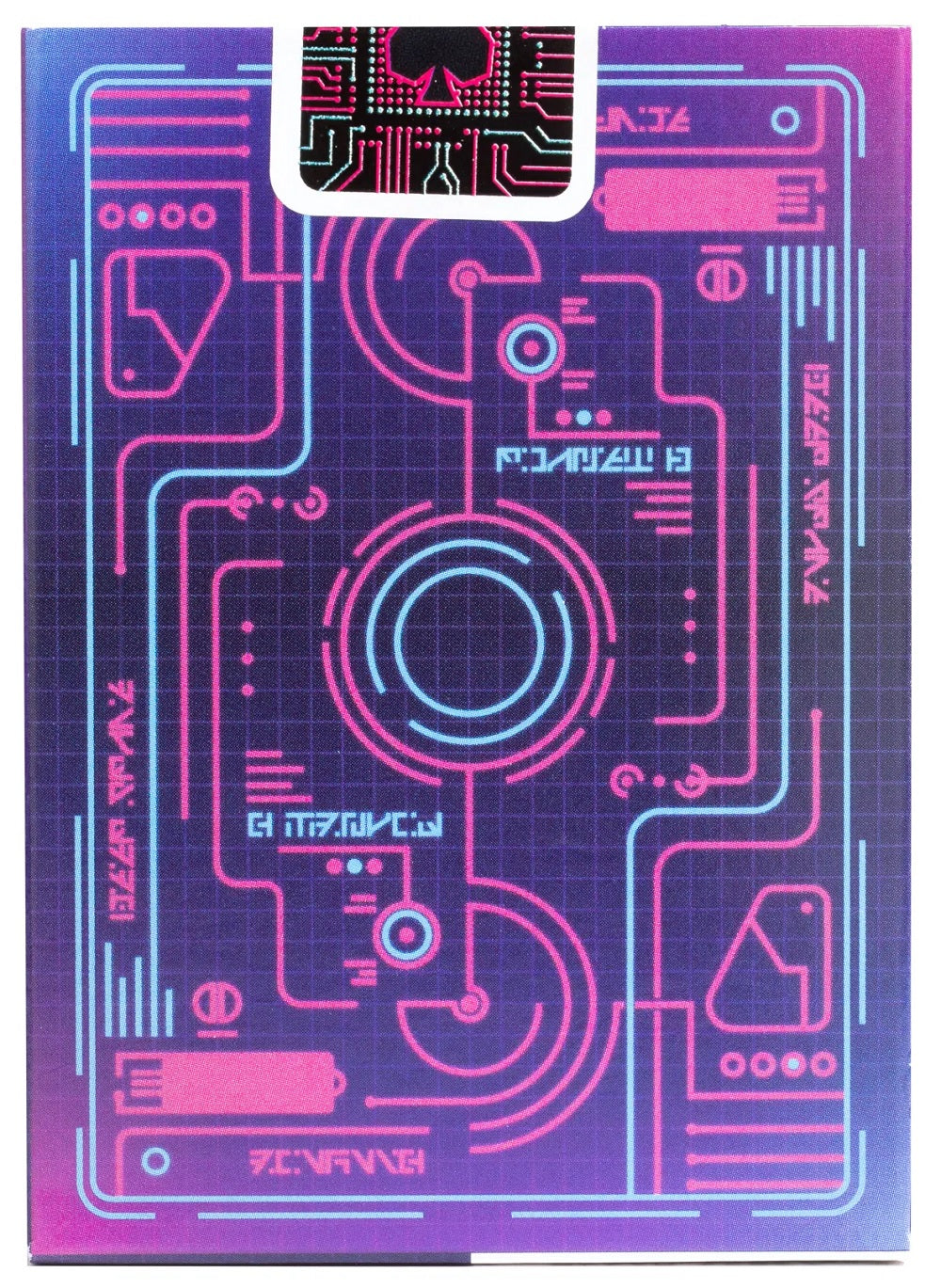 Cartes à jouer cybernétiques Cyberpunk