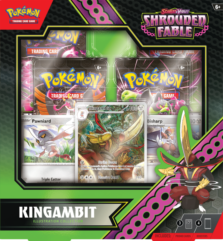 Pokemon TCG: SV6.5 Shrouded Fable Kingambit Illustration Collection Pokemon TCG: SV6.5 Shrouded Fable Kingambit Illustration Collection