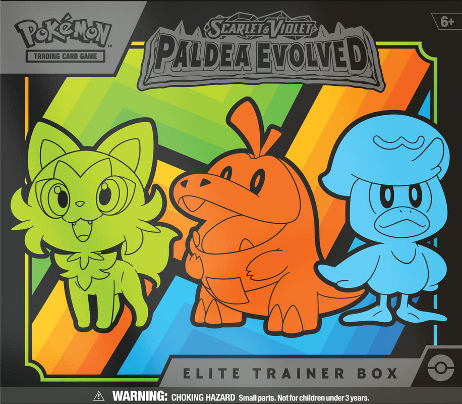 Pokemon TCG: SV2 Paldea Evolved Elite Trainer Box
