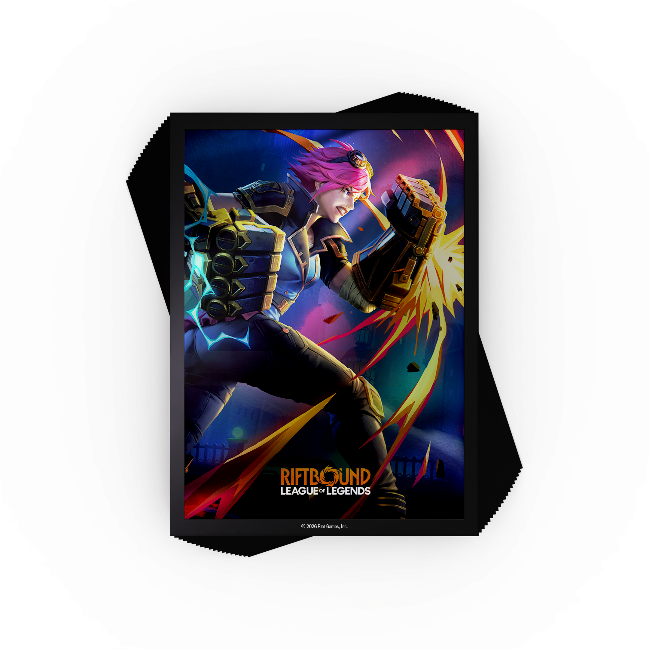 Riftbound TCG: Vendetta Art Sleeves - #1 Vi vs Jinx 100CT (Pre-Order)