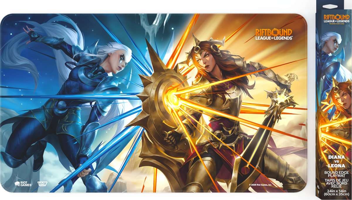 Riftbound TCG: Vendetta Art Playmat - #3 Diana vs Leona (Pre-Order)
