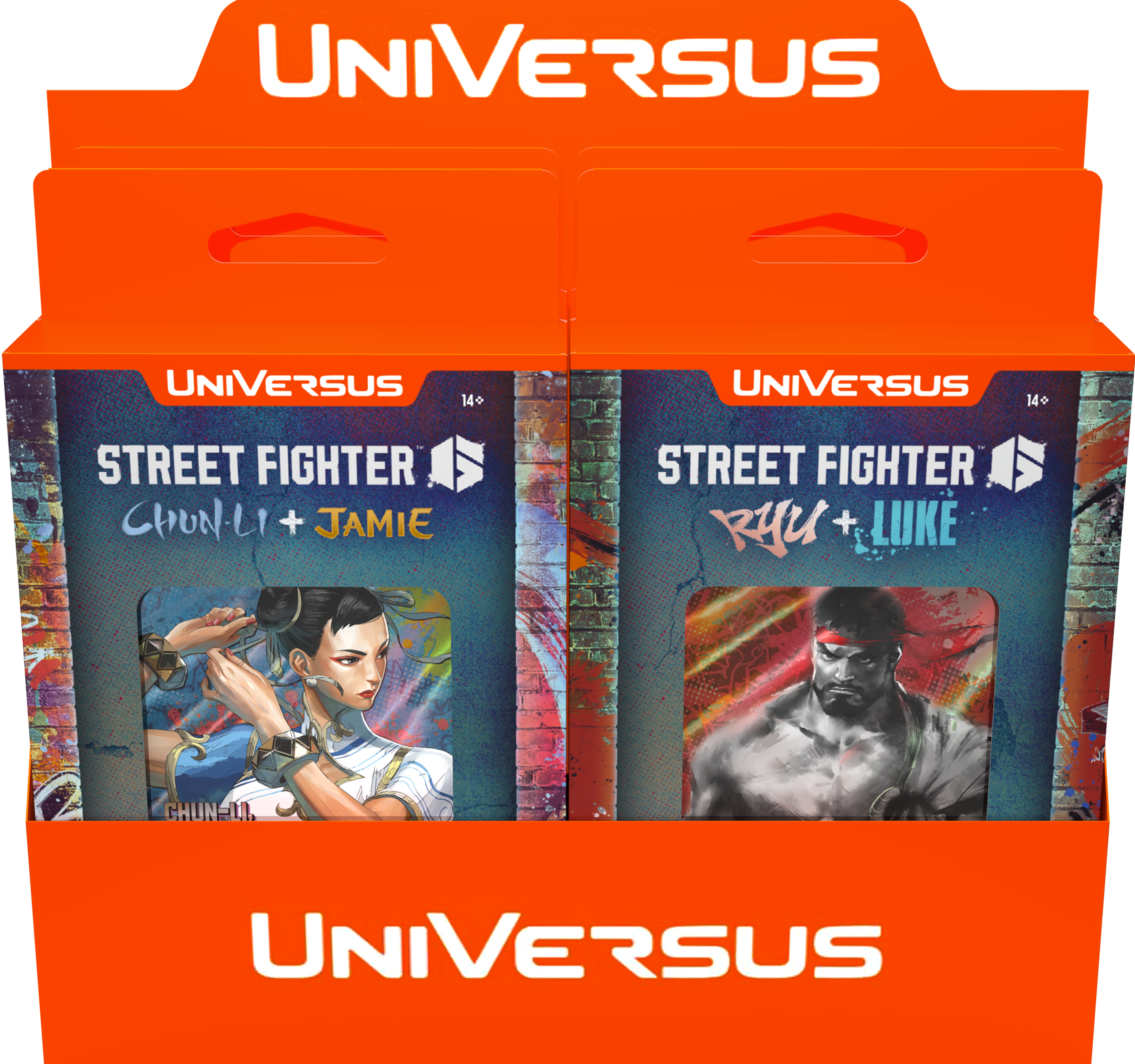 Decks de la série Challenger de Street Fighter 6