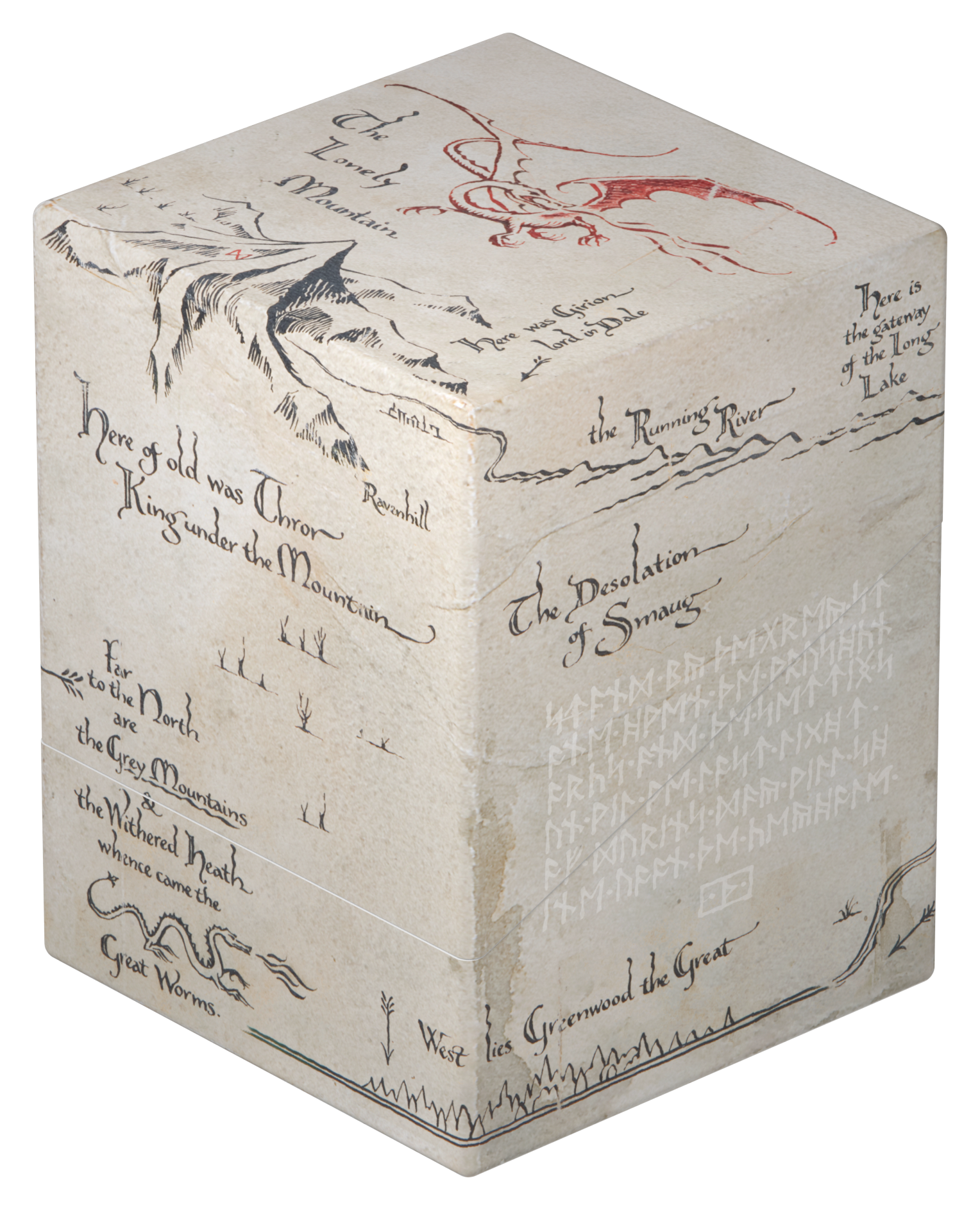 Return to Earth: Deck Case Boulder 100+ The Hobbit - Thror's Map