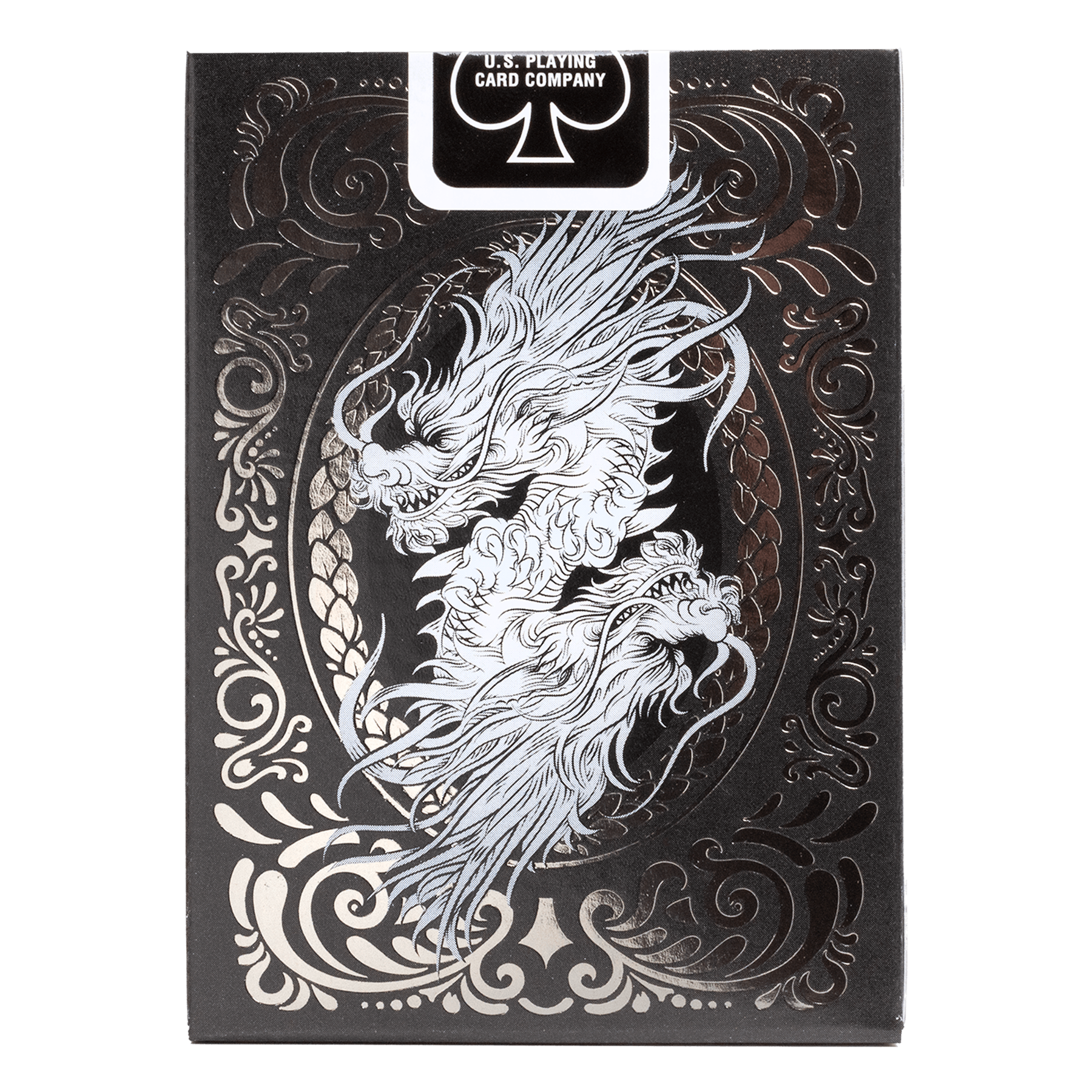 Cartes à jouer Dragon noir