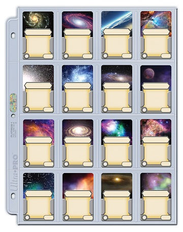 16 pages de reliure à pochettes 41x63 MM - 100CT