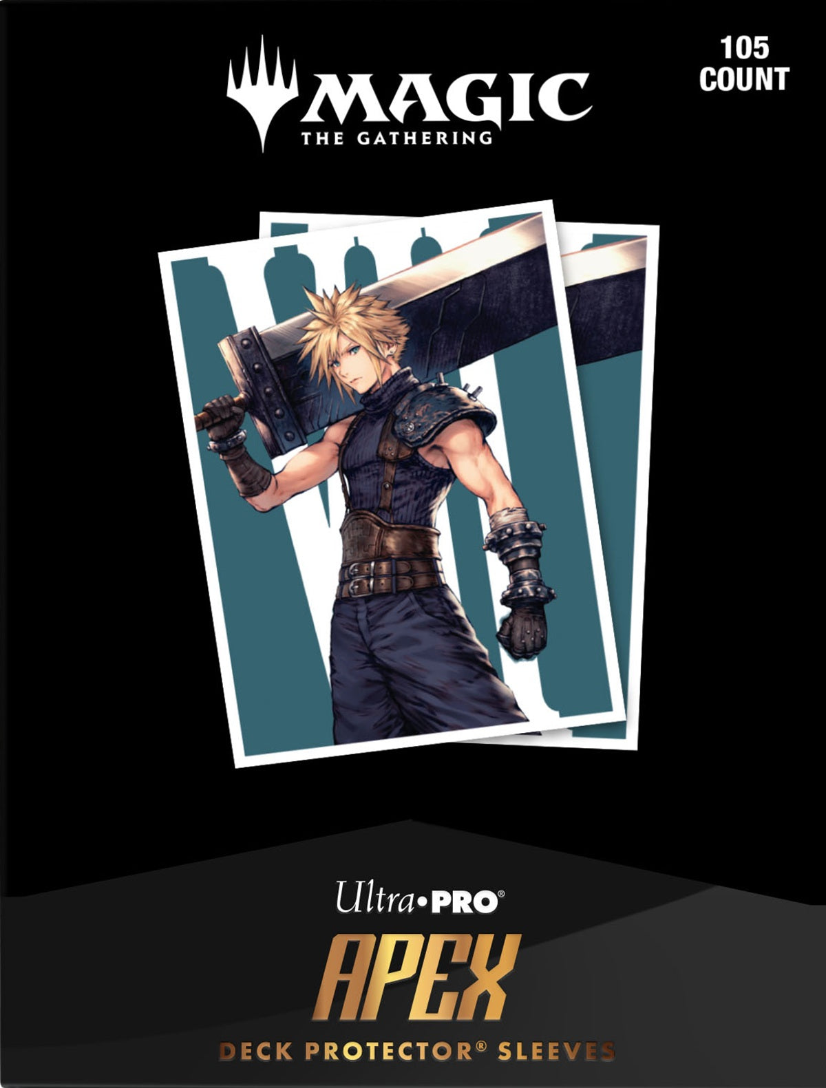 Apex Deck Protector Sleeves: Final Fantasy 105CT - Cloud EX-Soldier